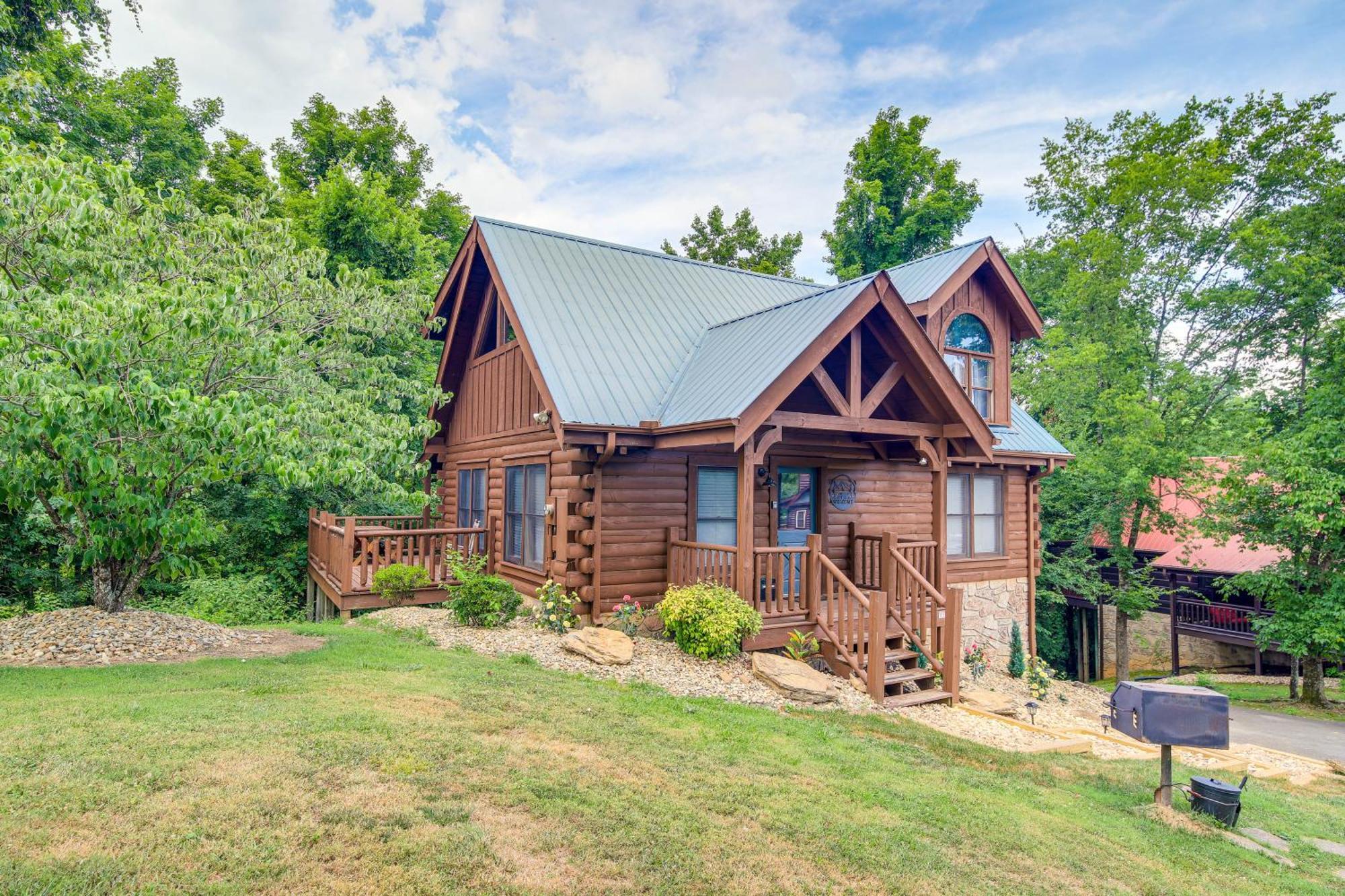Pigeon Forge Cabin Premier Location And Hot Tub Buitenkant foto