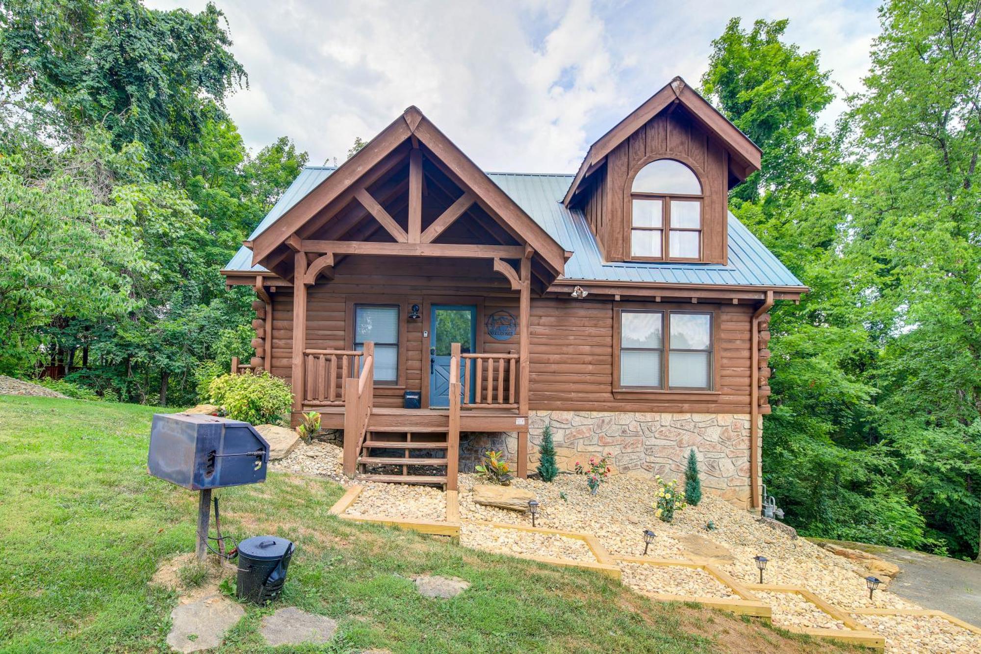 Pigeon Forge Cabin Premier Location And Hot Tub Buitenkant foto